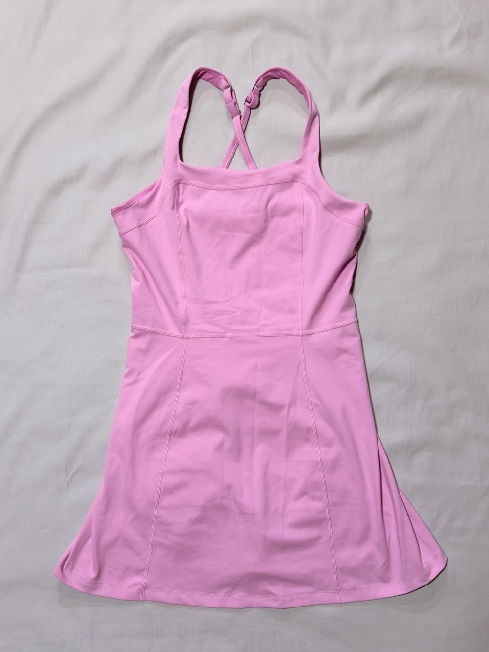 Abercrombie & Fitch YPB Bright Pink Athletic Dress with Spaghetti Straps Kids L‎